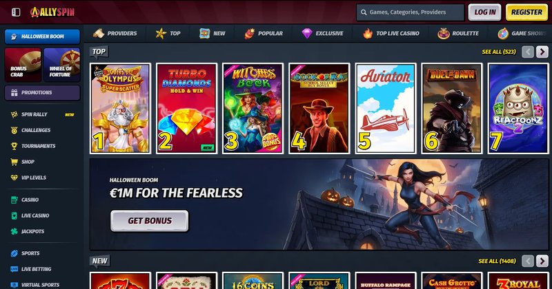 Learn about allyspin casino erfahrungen